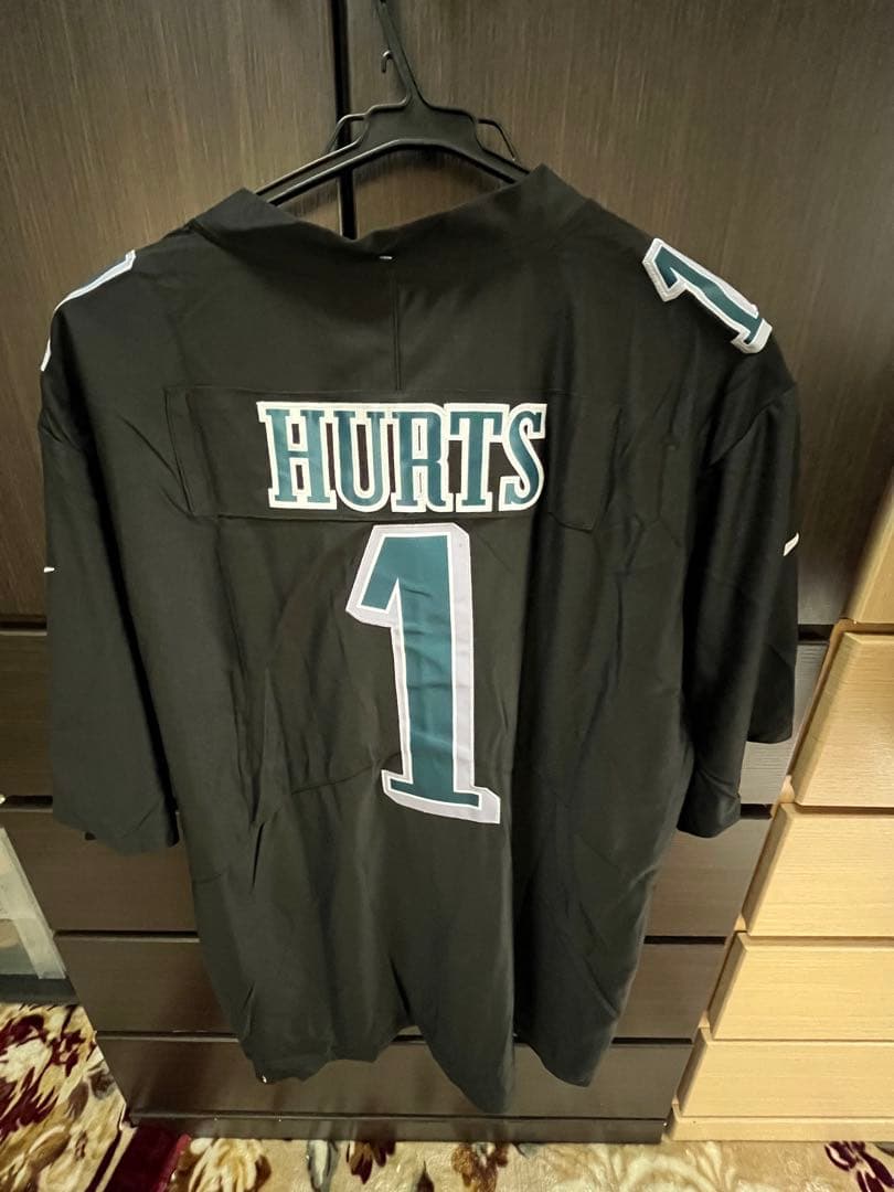 NFL EAGLES HURTS SuPerbowl ウニフォーム　 XL