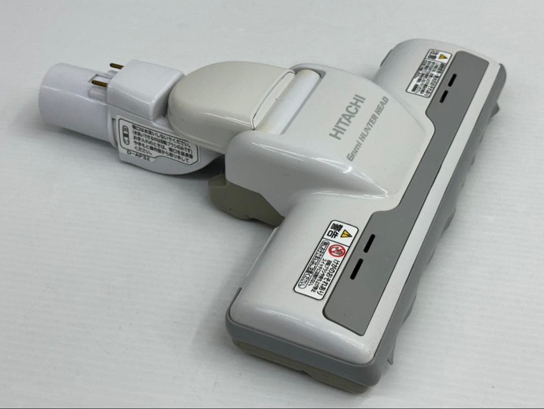 格安中古　白　D-AP32 日立掃除機　多機種対応　ヘッド　回転ブラシ　ホワイト