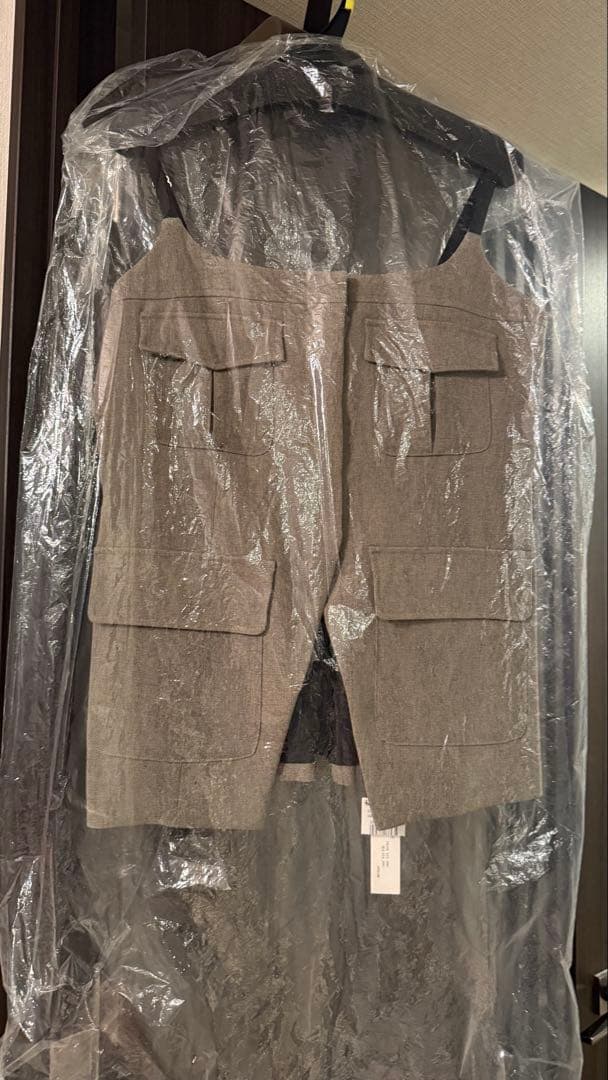 HYEON cami tops \"herring\" / gray S新品