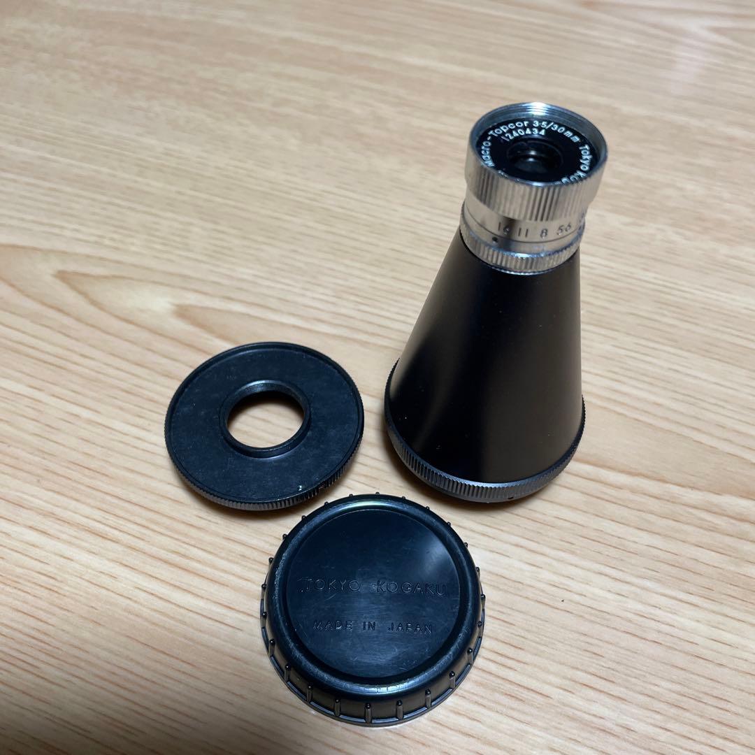 Macro Topcor 30mmf3.5 RMSマウント　木箱付き