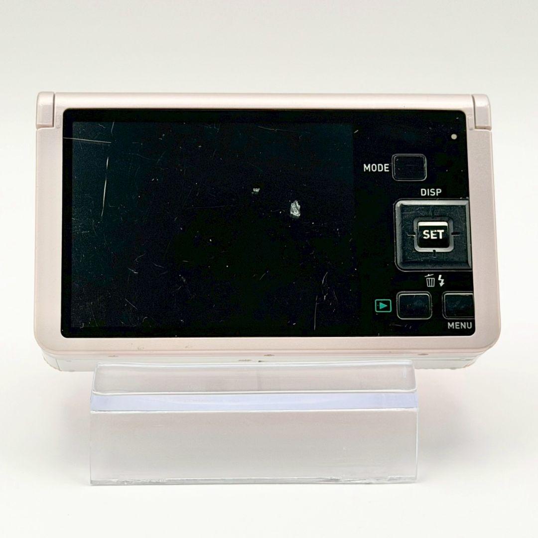 【人気カラー】CASIO EX-ZR60 動作OK ピンク デジカメ 113-7