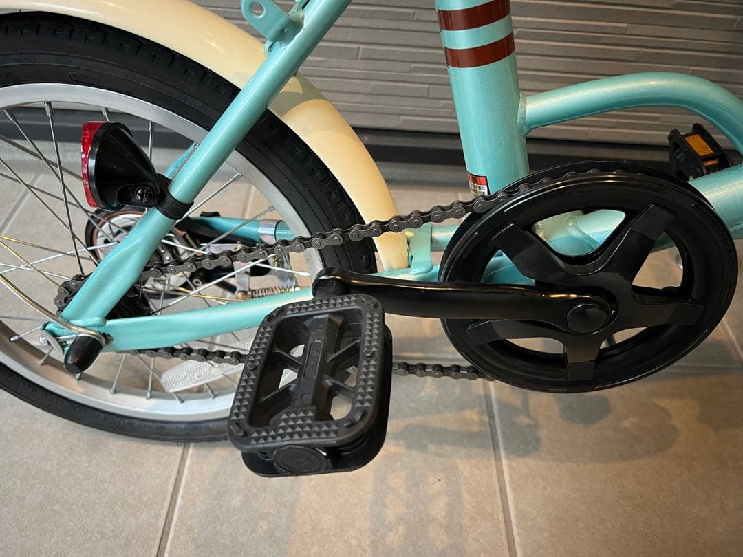 【たのメル便限定】16インチ折りたたみ式自転車 f