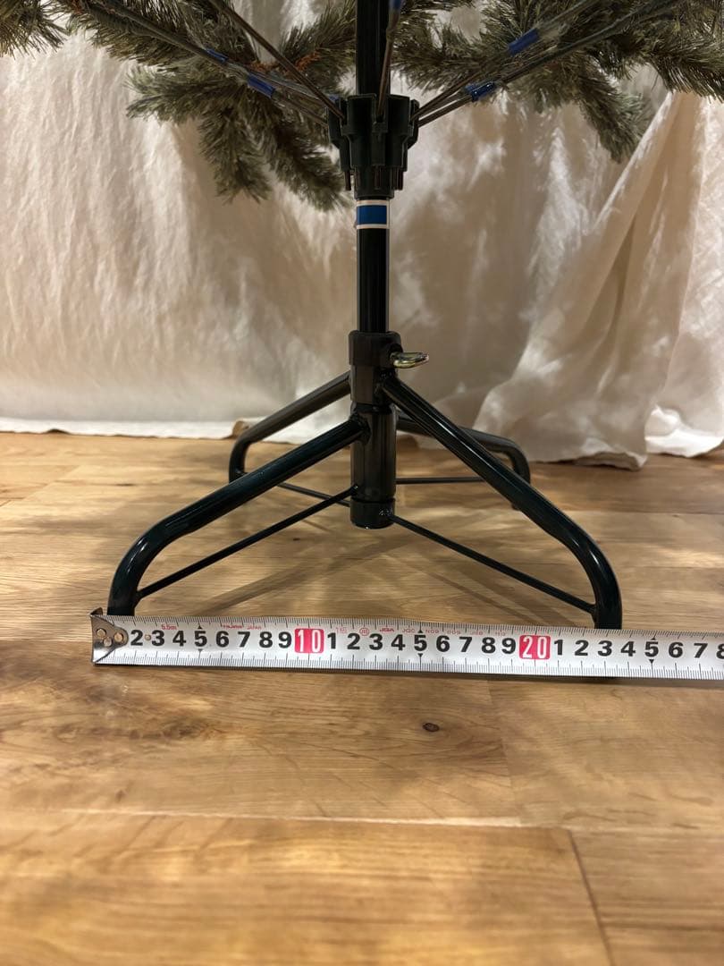 ニコアンド　クリスマスツリー 松ぼっくり付き 150cm