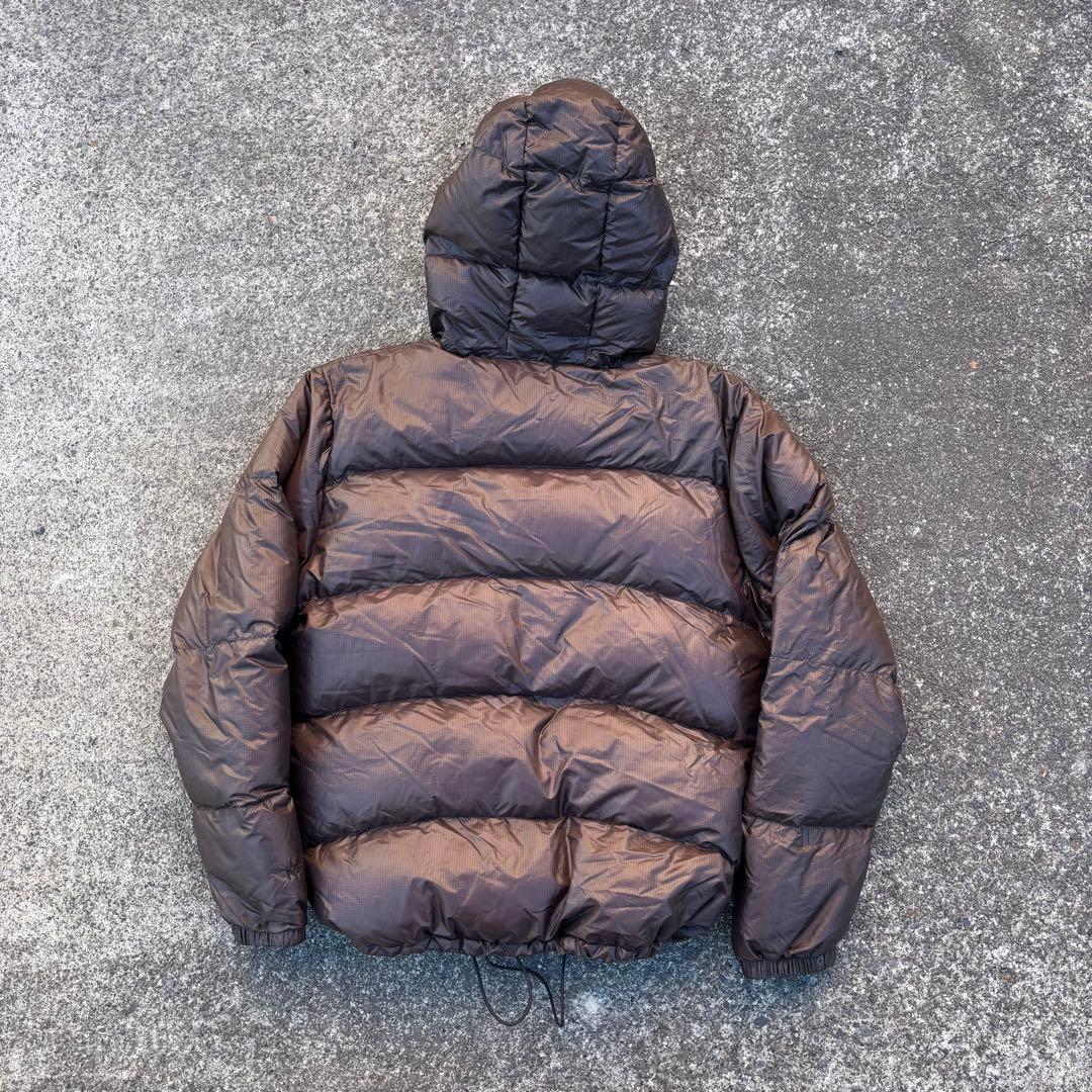 Marmot brown ダウンジャケット ダウンパーカー tech