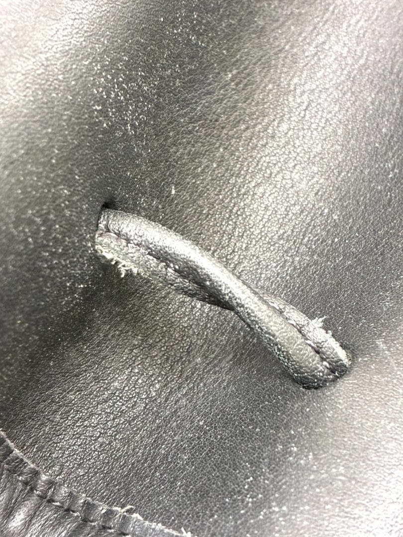 25W12-152 COACH コーチ オールドコーチ ブラックレザーバッグ