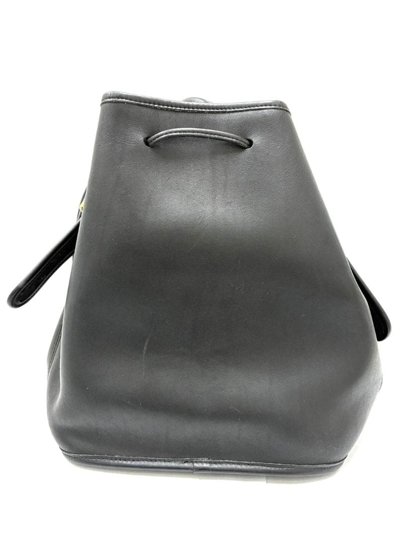 25W12-152 COACH コーチ オールドコーチ ブラックレザーバッグ