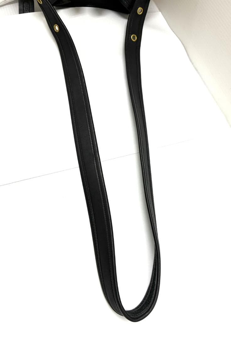 25W12-152 COACH コーチ オールドコーチ ブラックレザーバッグ