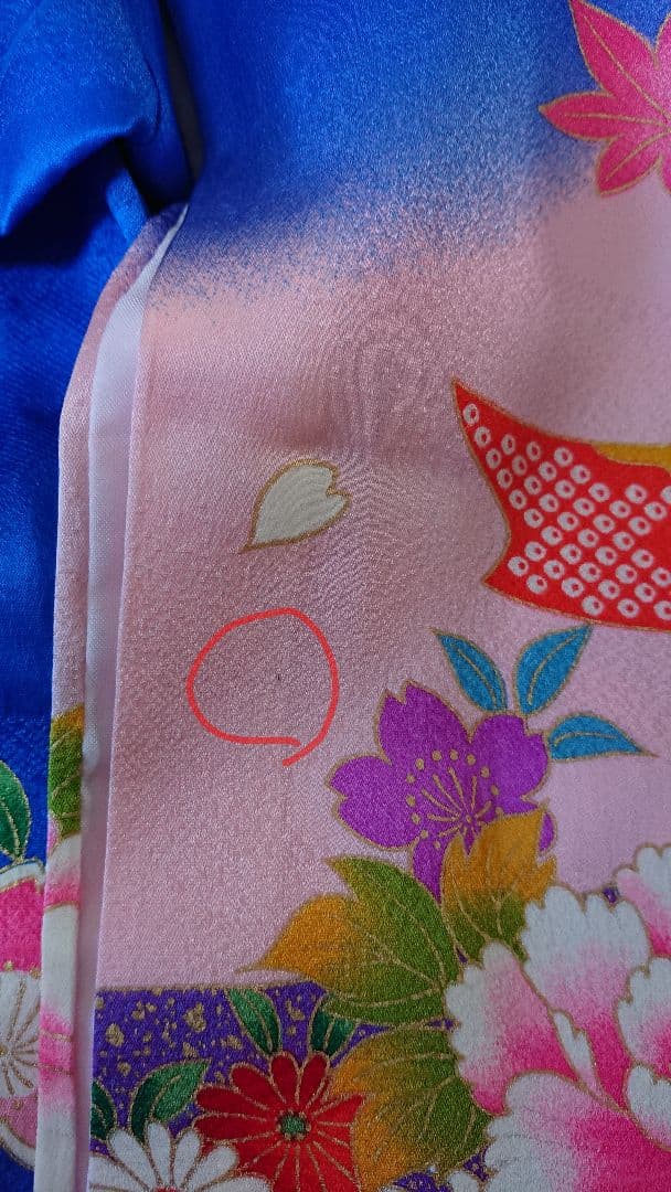 3歳 着物フルセット 被布×2 草履×2 長襦袢 七五三 初詣 正絹 肩上腰上済