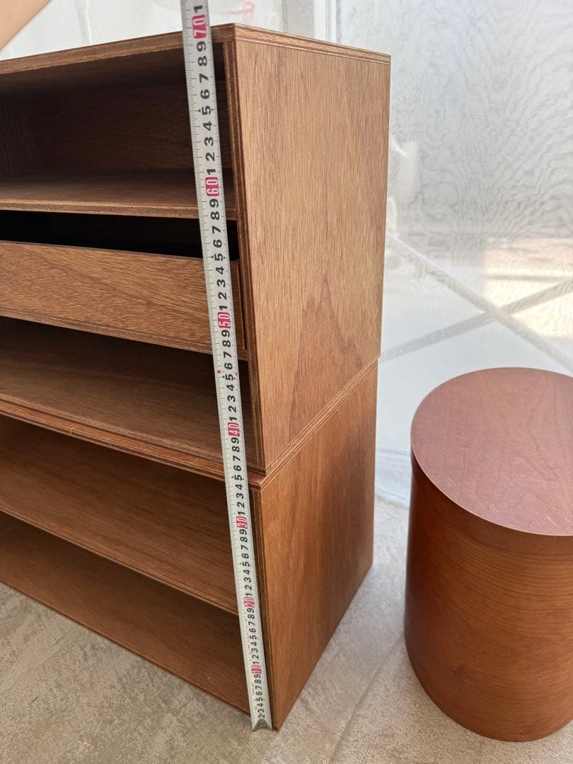 LAUAN SHELVES 3段ナチュラル　D&DEPARTMENT