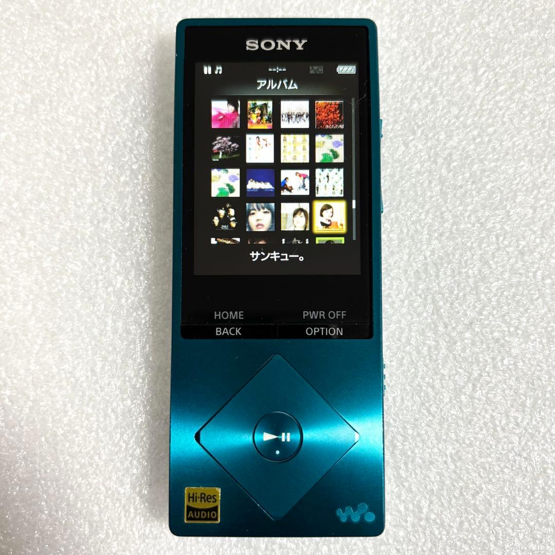 【バッテリ良好】　ソニー　ウォークマン　NW-A25 32GB ビリジアンブルー