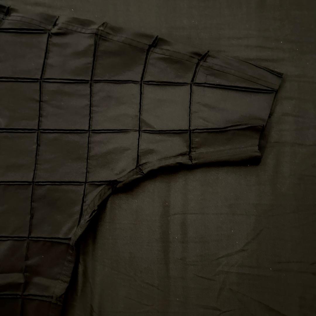 【値下げ】ISSEY MIYAKE A-POC メンズ ロング コート BK