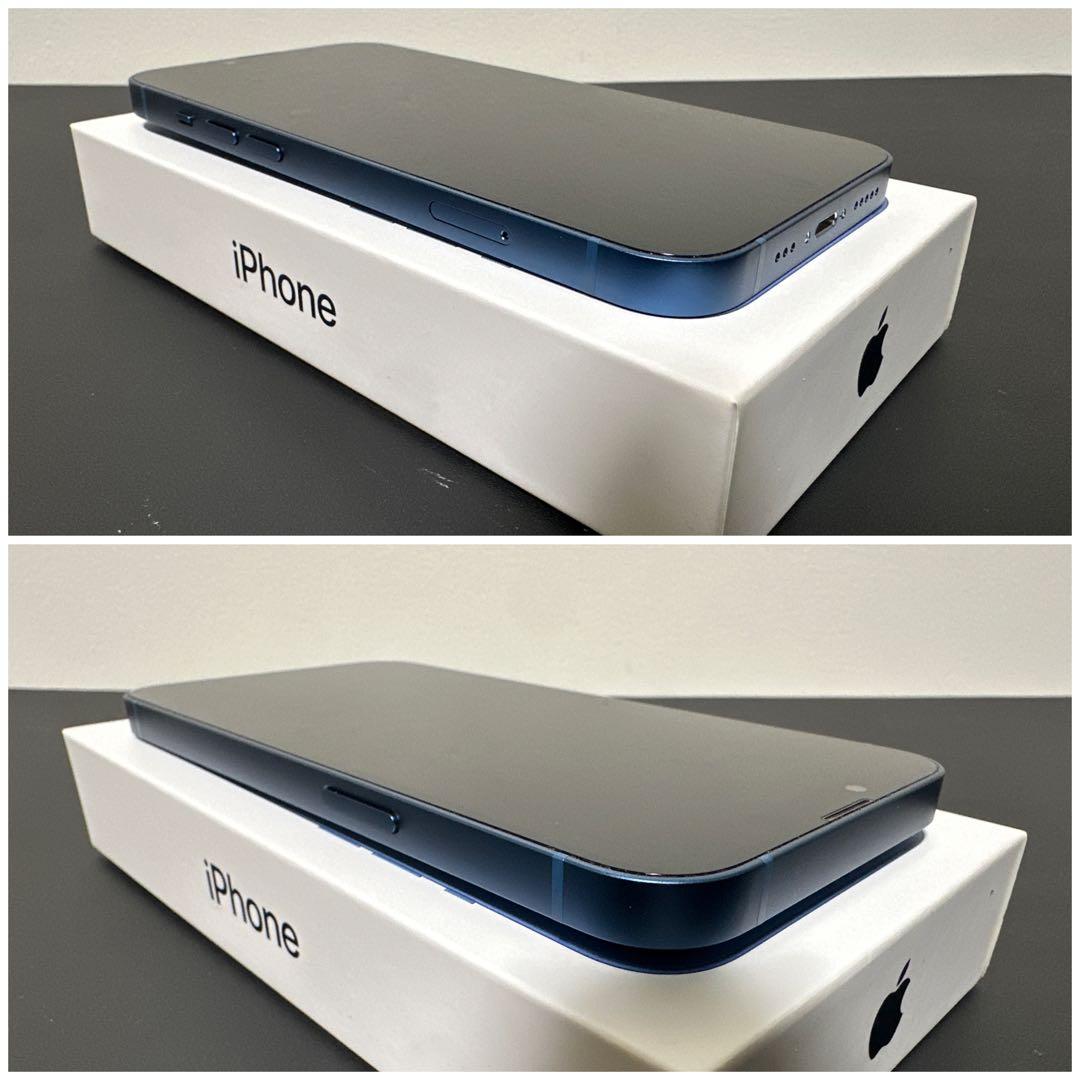 iPhone 13美品128GB ( 電池100% ) ★ ブルー ★