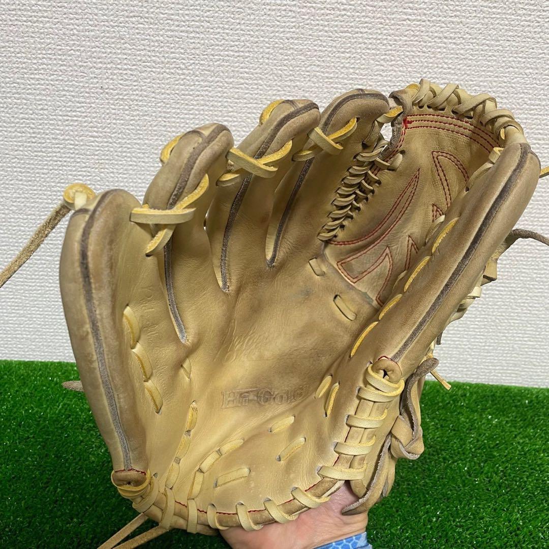 ハイゴールド　心極　硬式　高校野球対応カラー　KKG-2101　投手　左