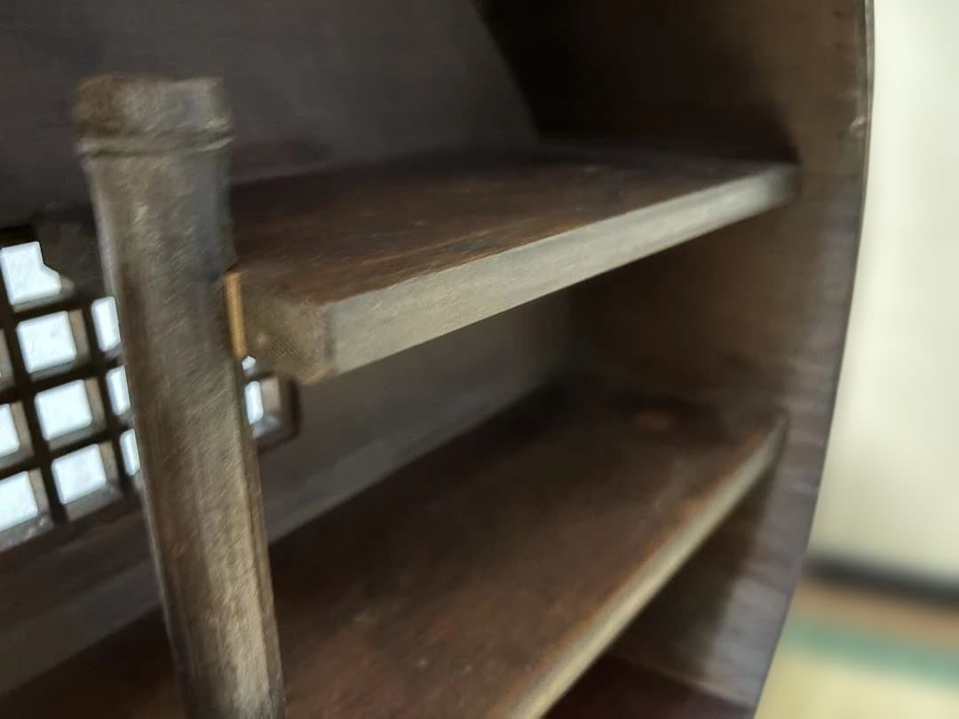 アンティーク家具 木工芸 飾り棚 木桶 サイドボード