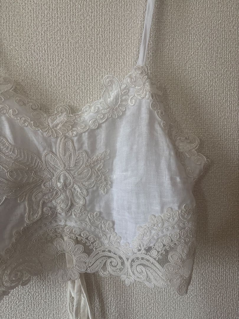 MYKONOS /マウリツィオ ミコノス レースキャミビスチェ