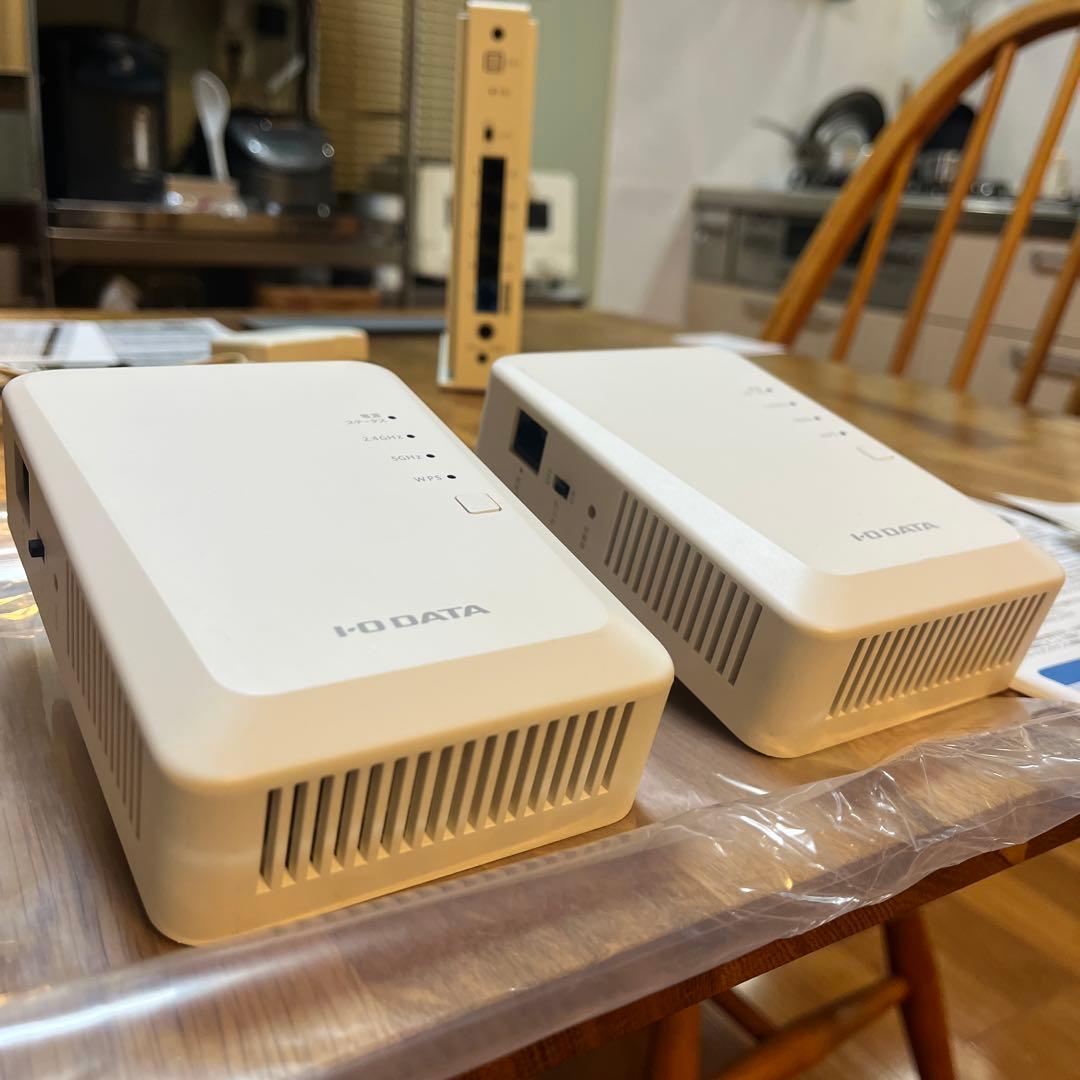 WN-DAX3600QRとWN-DAX1800EXP中継機2台セット