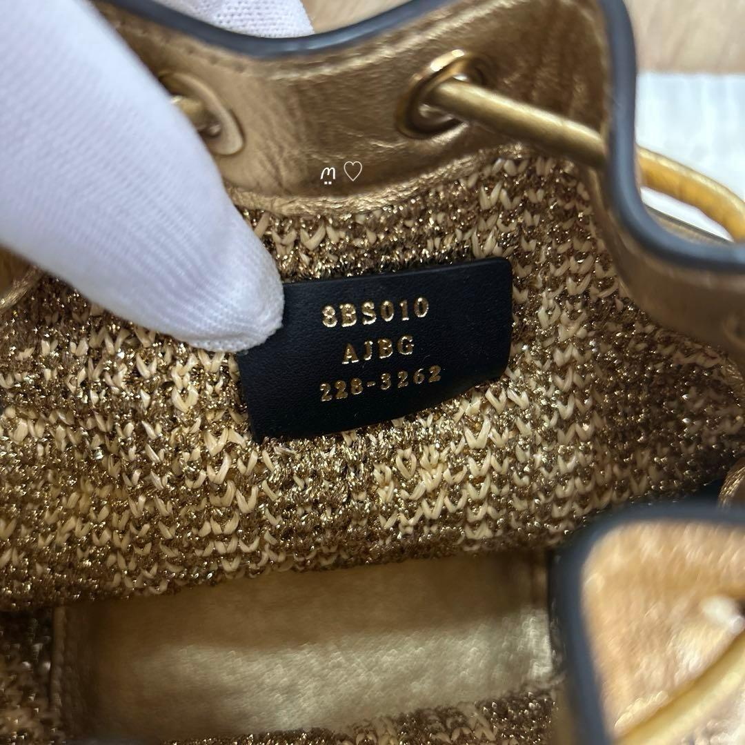 FENDIフェンディ　モントレゾールミニバッグ　ラフィア　カゴ　ハンドショルダー