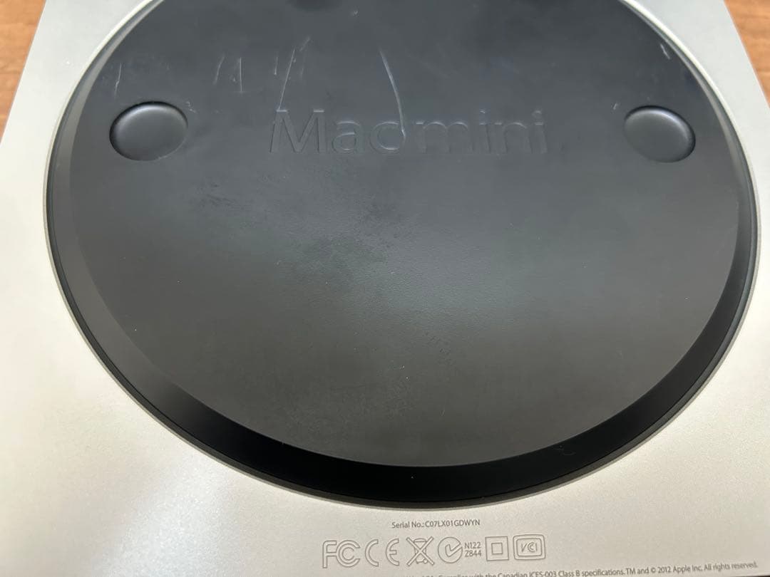 Mac mini Late 2012 i7 16GB SSD+HDDデュアル構成