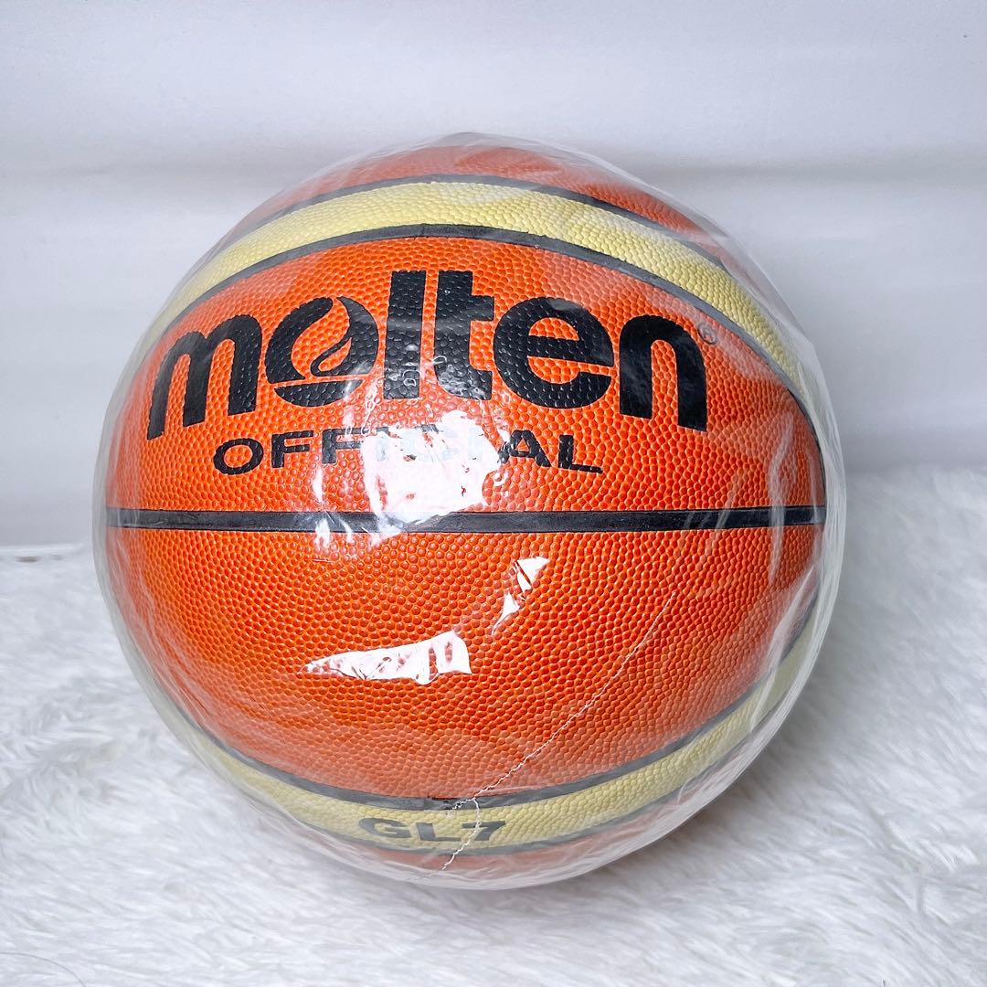 【未使用】moltenモルテン GL7 7号球 FIBA公認 JBA検定球