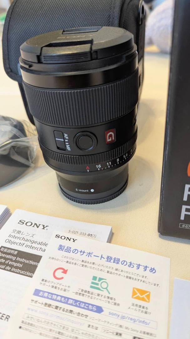 SONY FE 35mm F1.4 GM｜付属完備｜外装スレ有