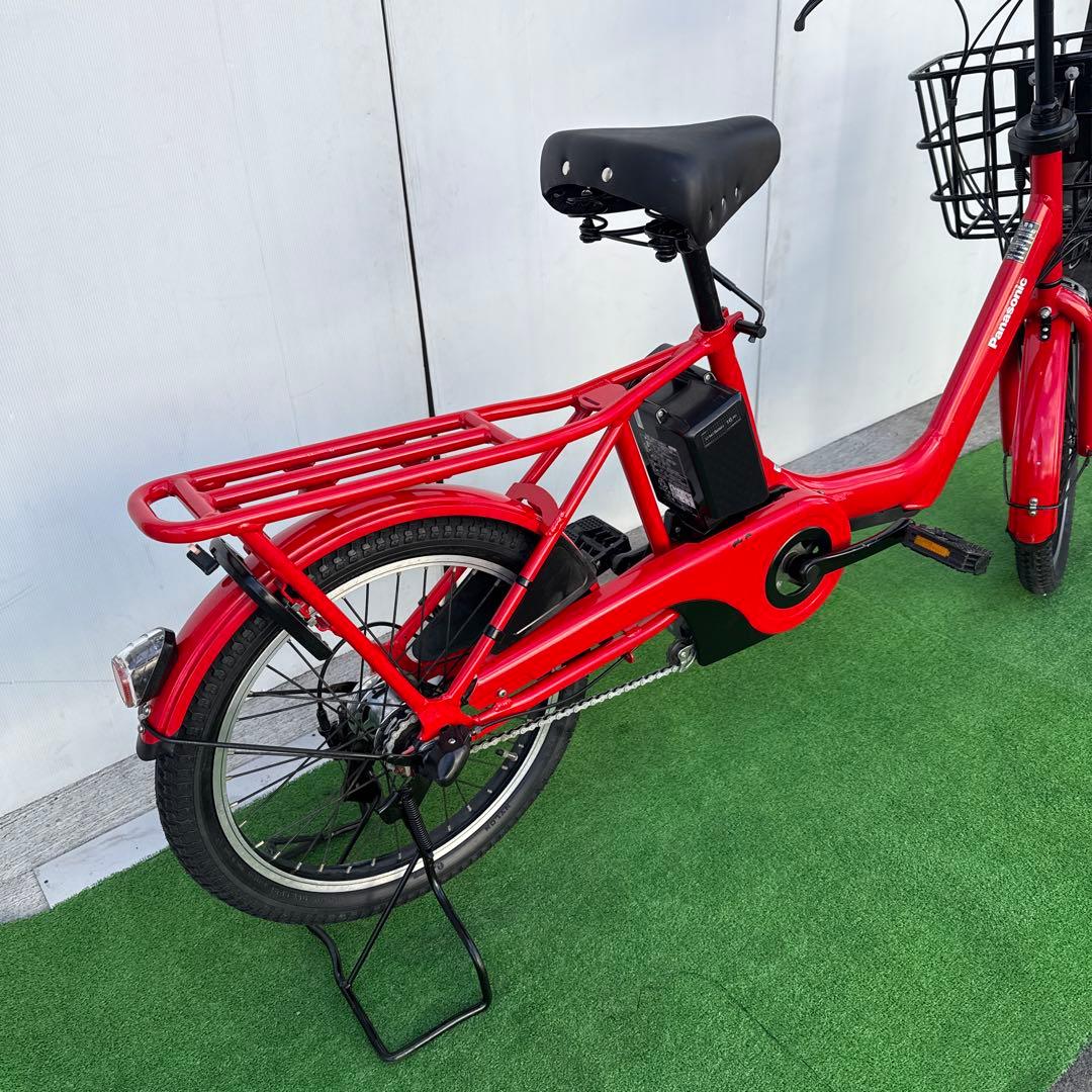 Panasonic電動アシスト自転車20インチ 16Ah 引き取り限定レッド美品