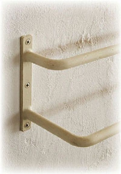 ダブル タオルハンガー アイアン タオル掛け 2段 インターワークス