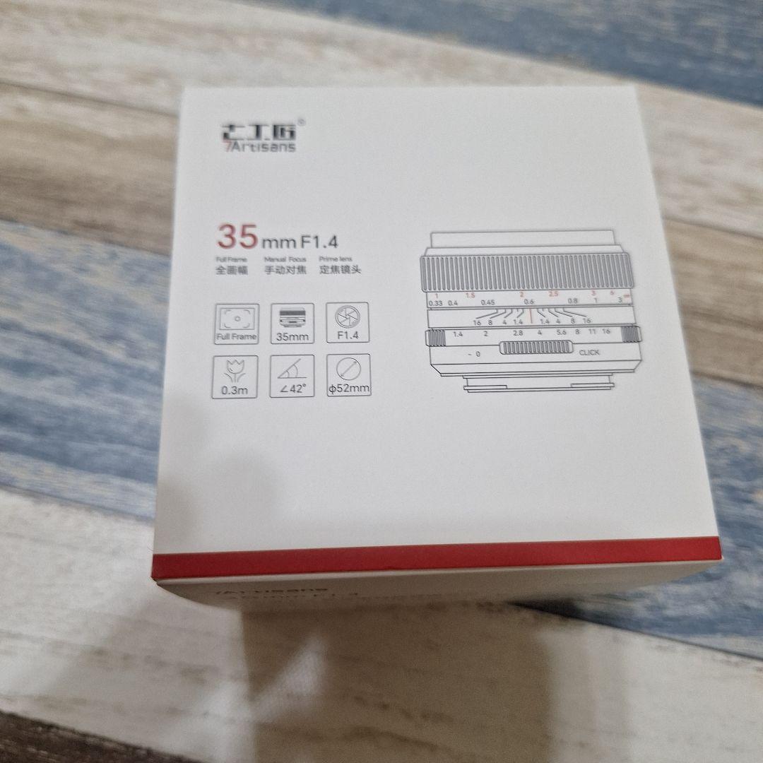 7Artisans 35mm F1.4 単焦点レンズ