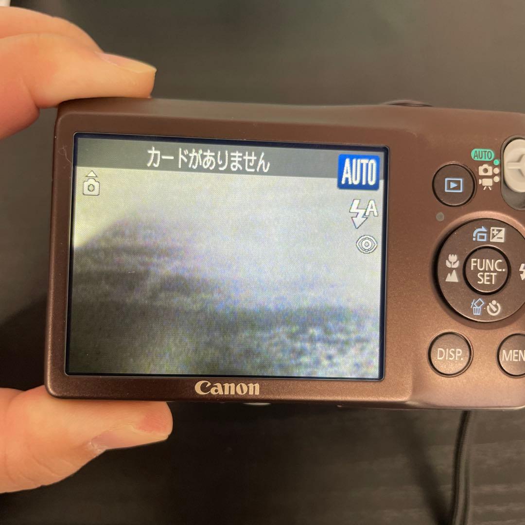 Canon IXY200Fコンパクトデジタルカメラ ブラウン