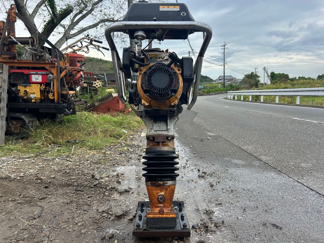 宮崎　明和　ランマー タンピング RTc-65 転圧機 タンパランマー 動画あり