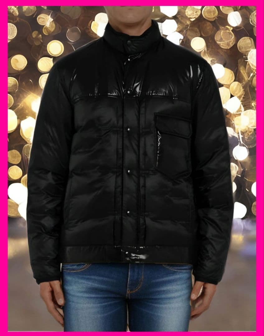 ユニセックスステッチロゴMONCLERフラグメントダウンジャケット モンクレール