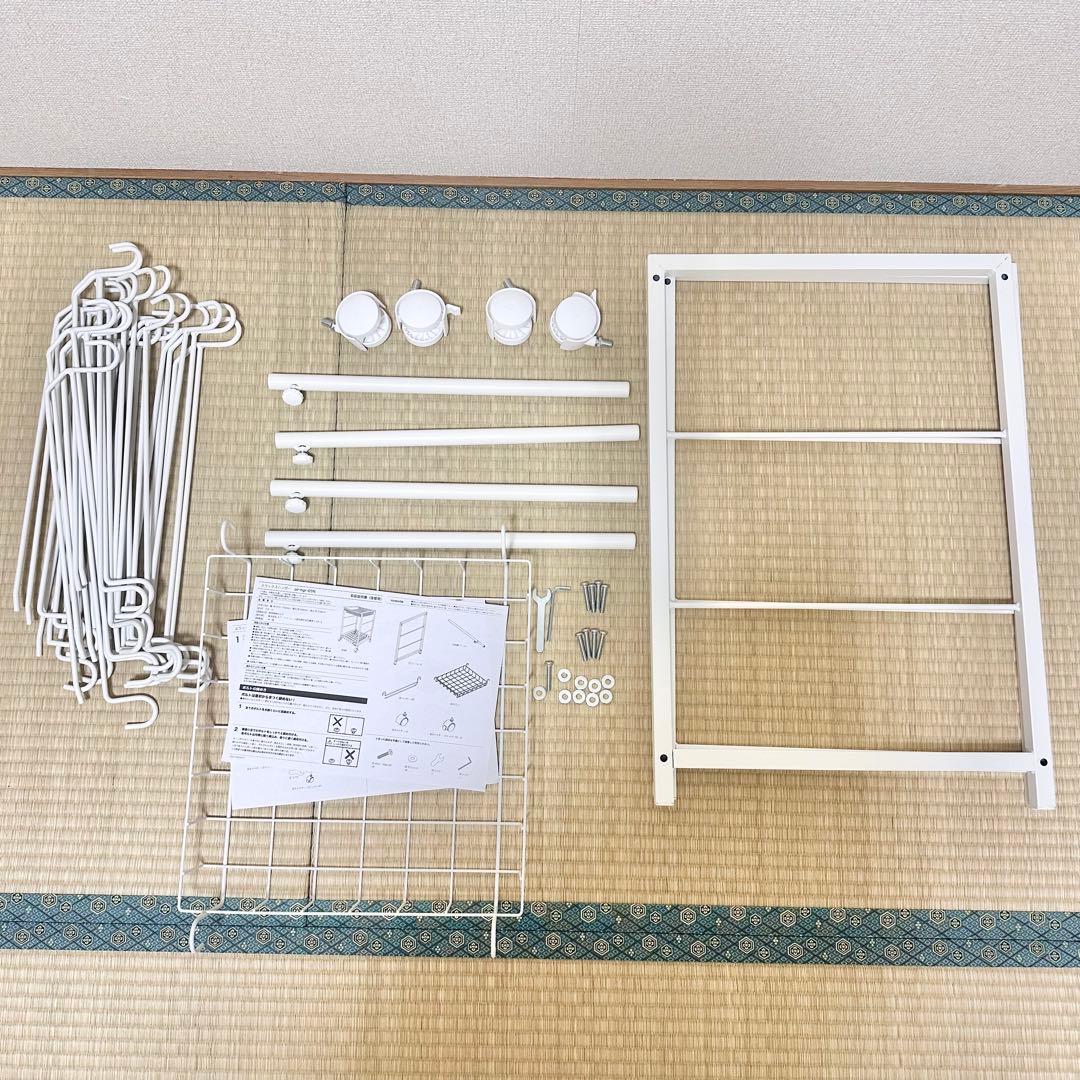 伸縮式スラックスハンガー 20本掛け