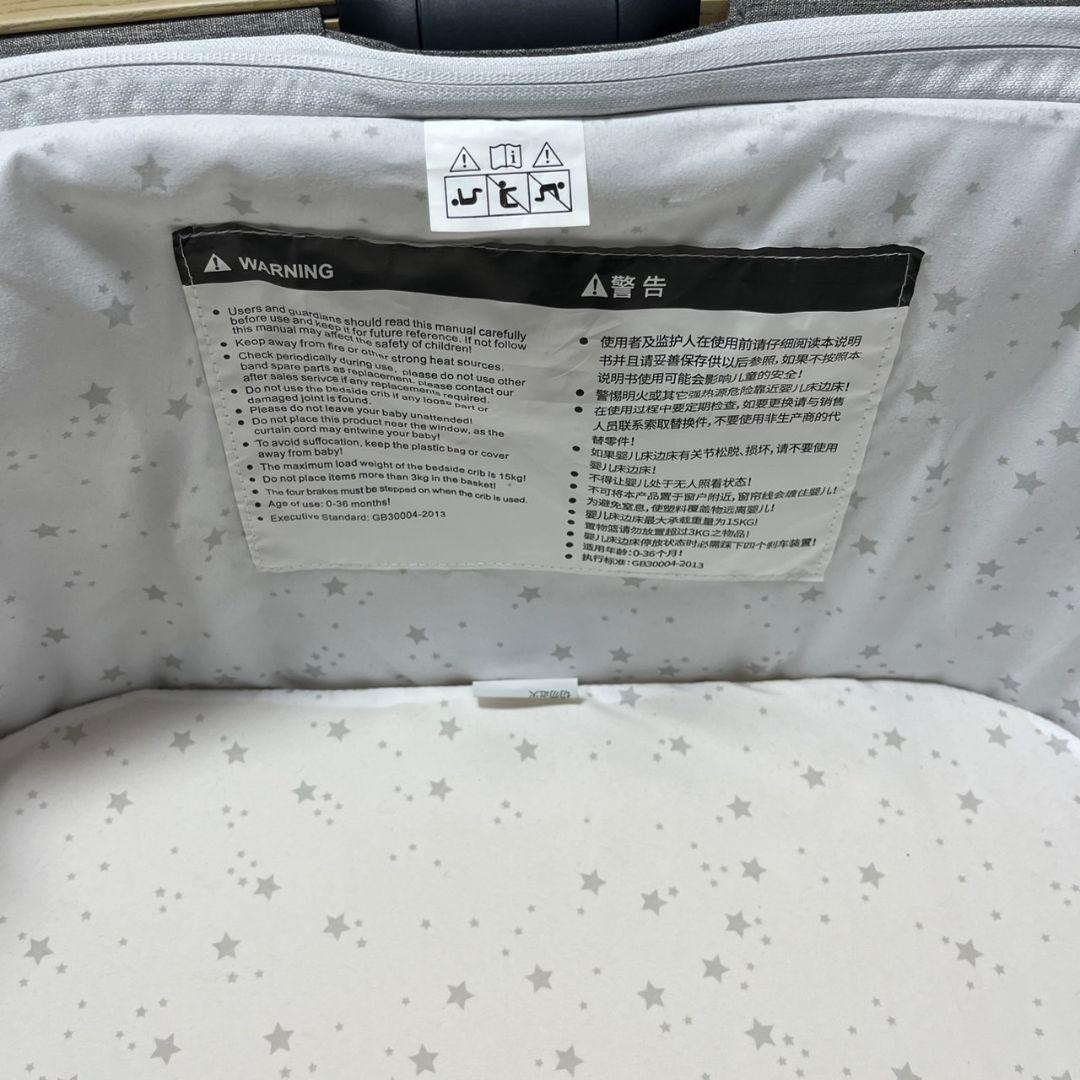 ☆美品 説明書 おまけ付き☆【ZOOBLY ベビーベッド おりたたみ 付属品 】