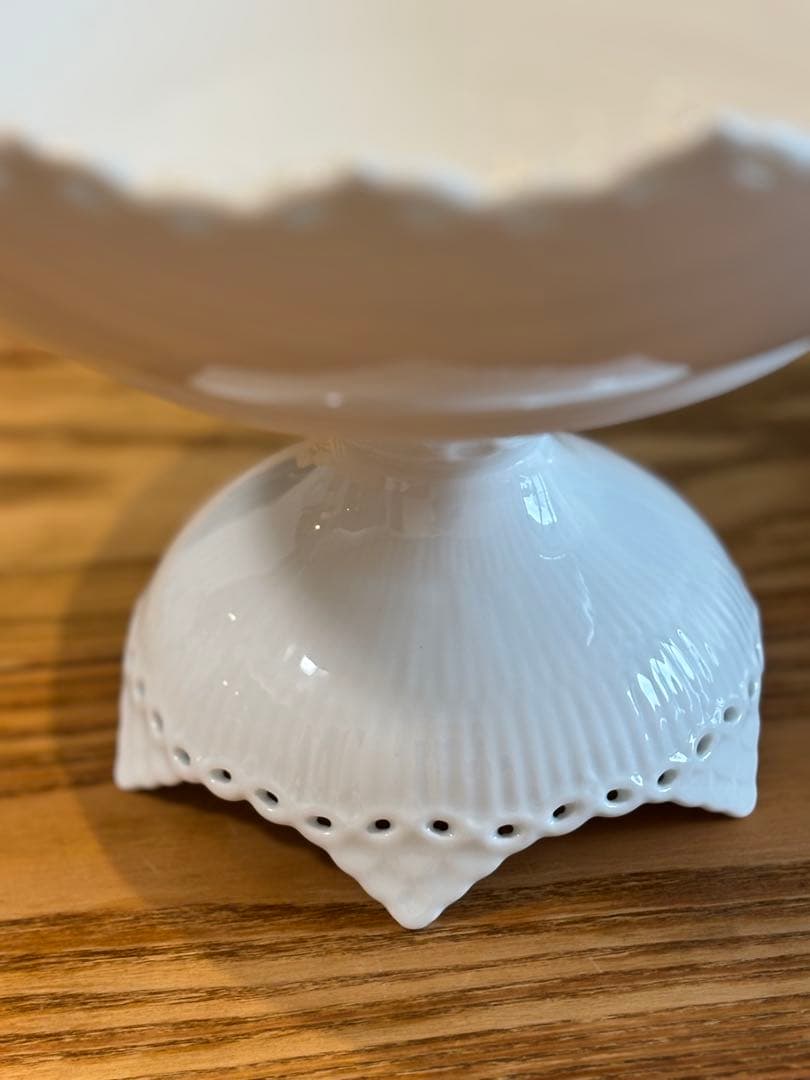 ホワイトフルーテッド フルレース コンポート+オマケ