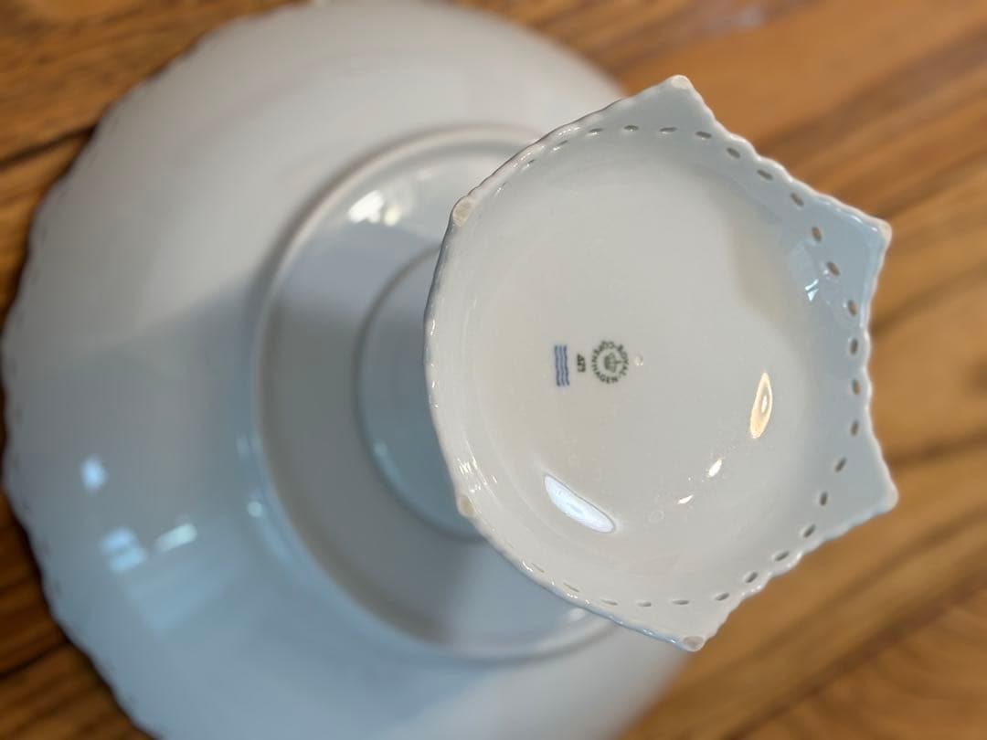 ホワイトフルーテッド フルレース コンポート+オマケ