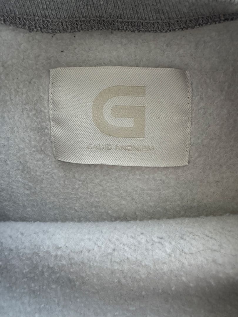 JOHN / GRAY gadid anoniem トレーナー