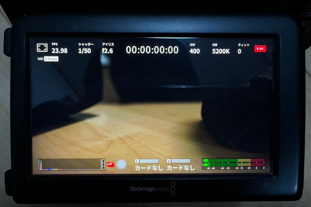 BMPCC 6Kpro（レンズとリグ付き）