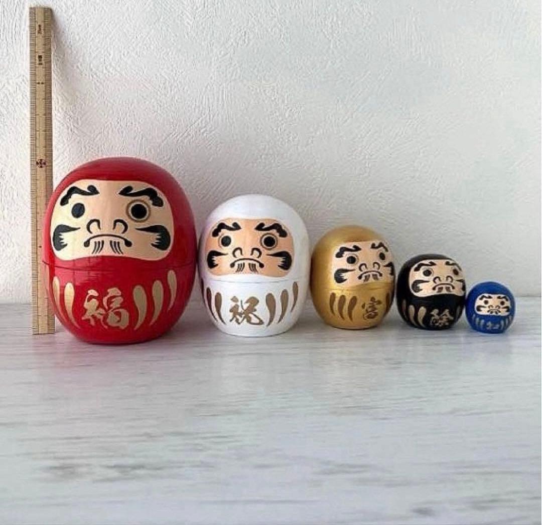 新品　だるま マトリョーシカ　ダルマ