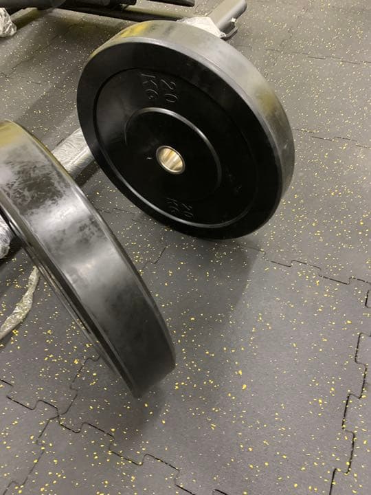 バンパープレート　20kg 2枚