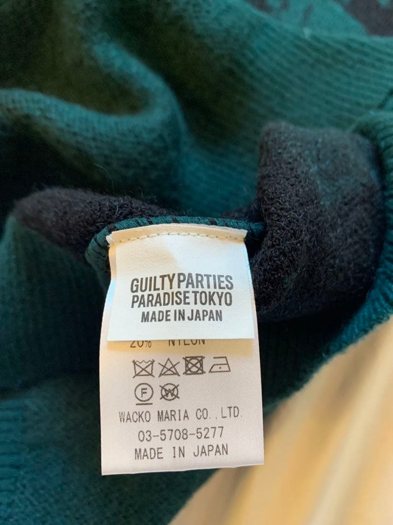 新品　希少　WACKO MARIA /DEAD KENNEDYS モヘアニット