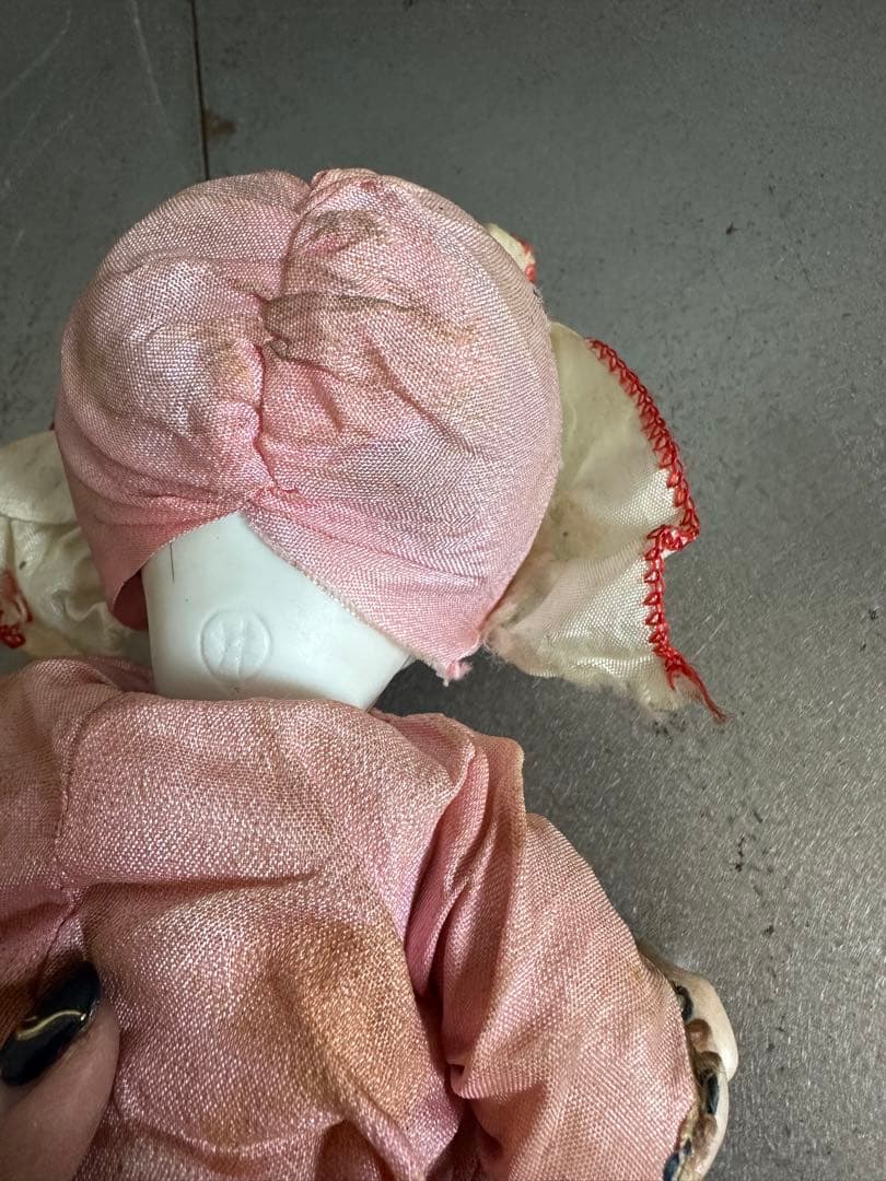 かわいすぎるサクラビスク　陶器製 ピンクドレス