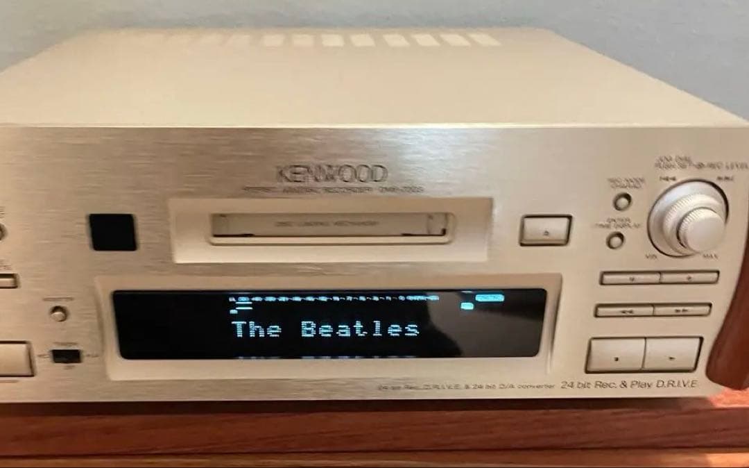 KENWOOD MDデッキ DMF-7003G(動作確認済)リモコン付属