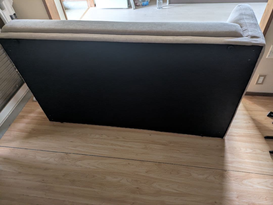 2人用　ローソファー　ベージュ　25日までの出品