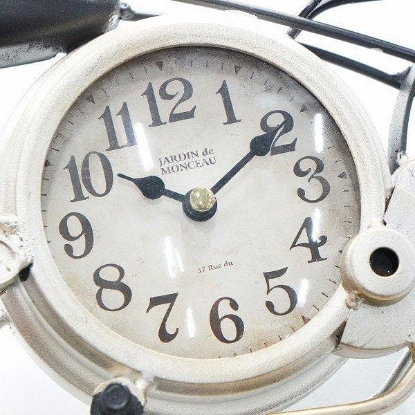 ISHIGURO イシグロ アメリカン バイク クロック 置時計 ブラック