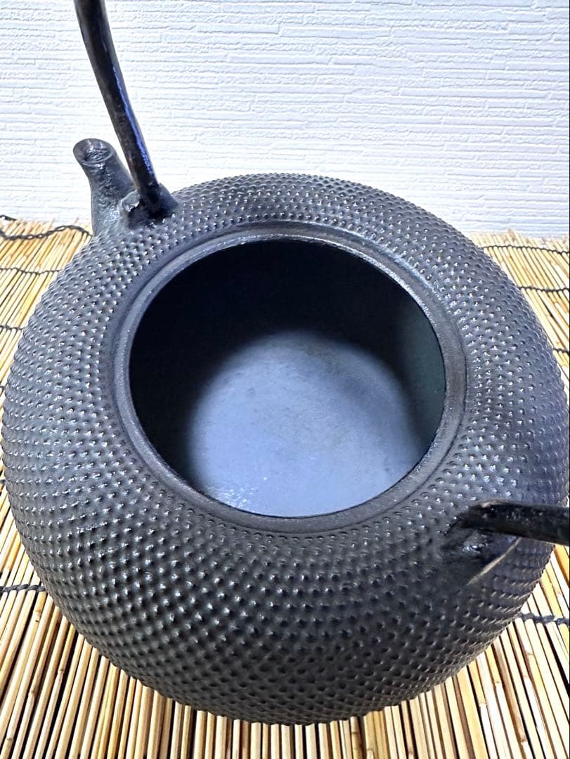 未使用品、供箱等付属品付　南部三厳堂造　１５型アラレ　summer様　売約済み