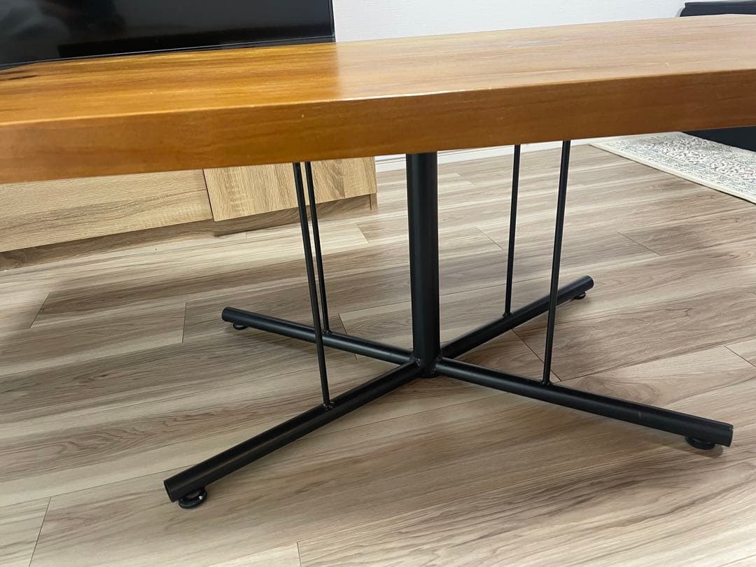 LOWYAビンテージブラウン ローテーブル