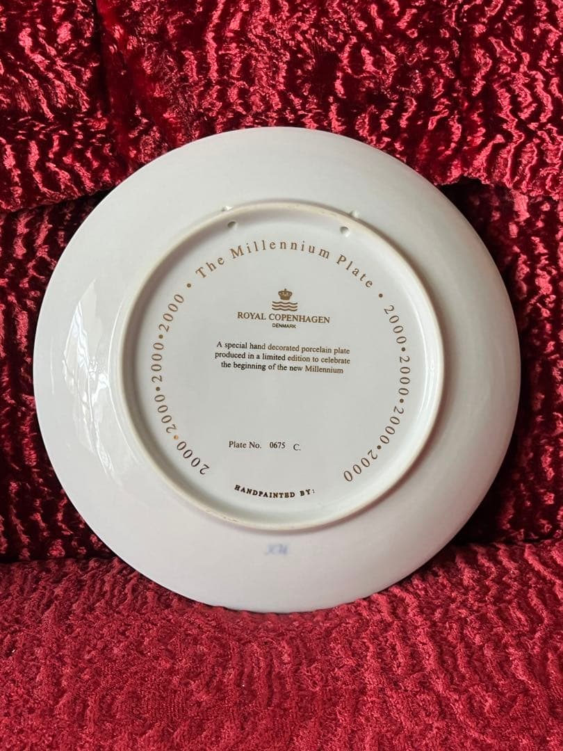 ロイヤルコペンハーゲン　イヤープレートセット　ミレニアムあり