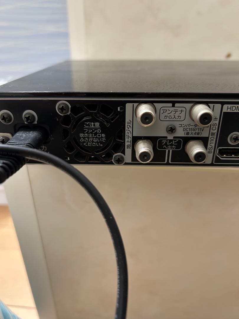 SONY ブルーレイレコーダー ブラック