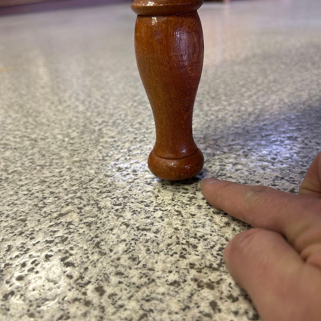 ちゃぶ台 ろくろ脚 折りたたみ テーブル b