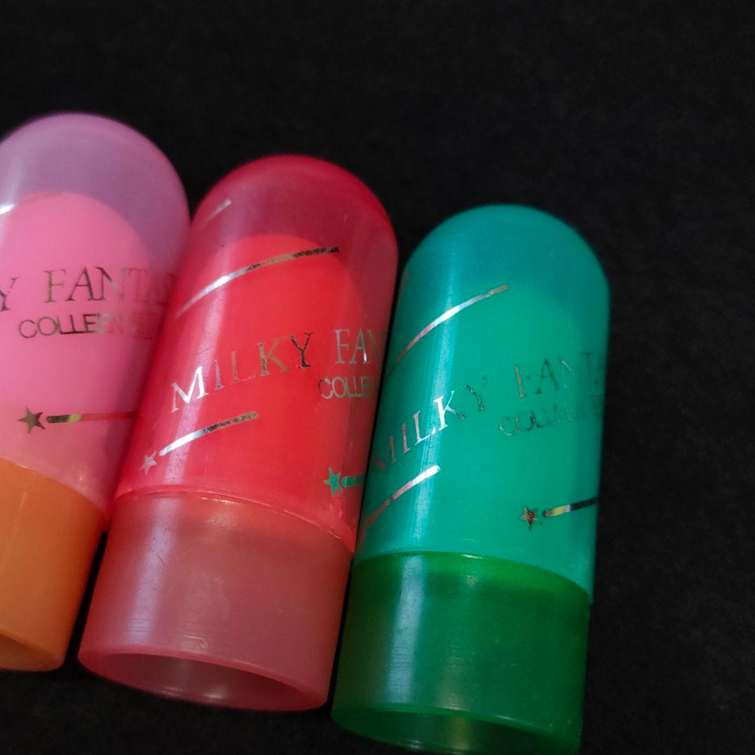 ■ 昭和レトロ リップ系消しゴムセット ルシル MILKY FANTASY ■