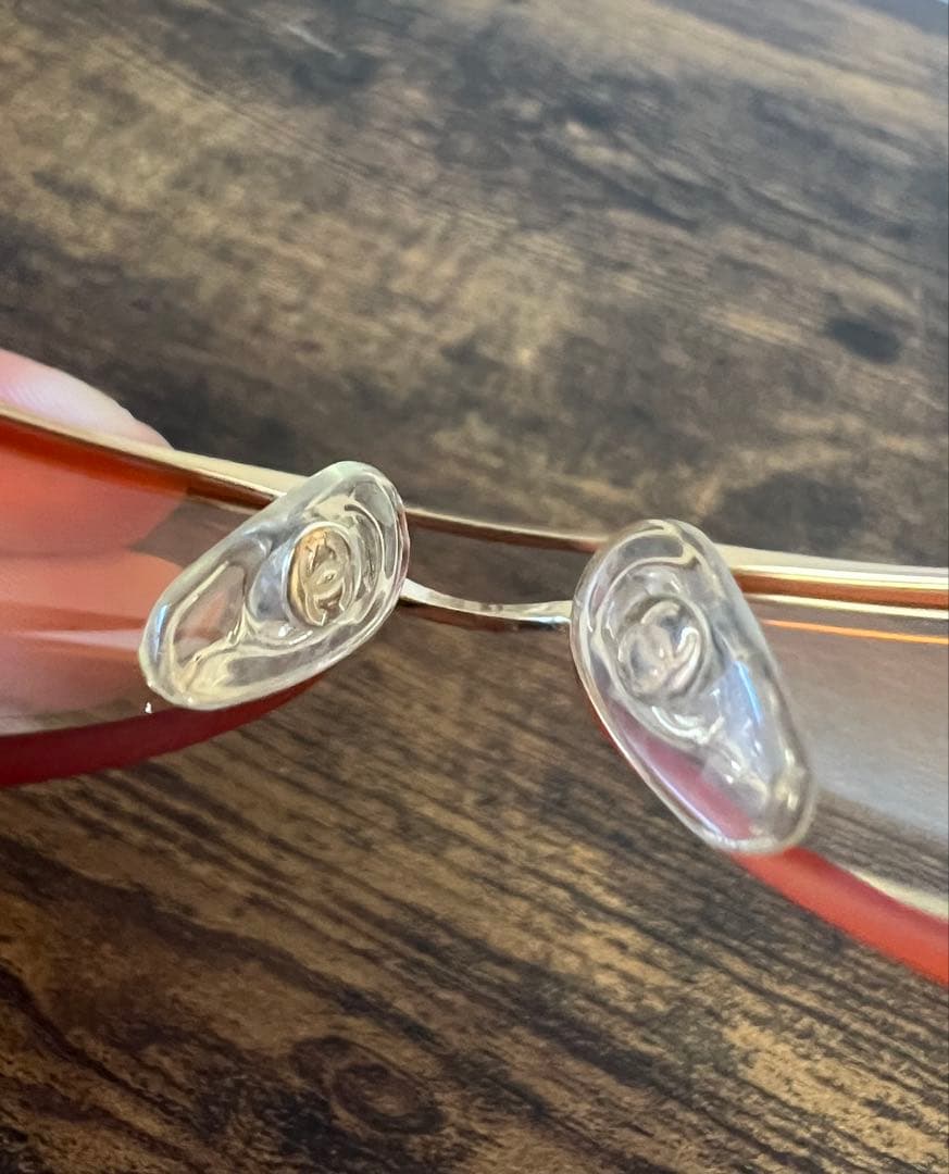 o*o様 美品シャネル 【ココマーク】オレンジ グラデーションサングラス　秋冬に